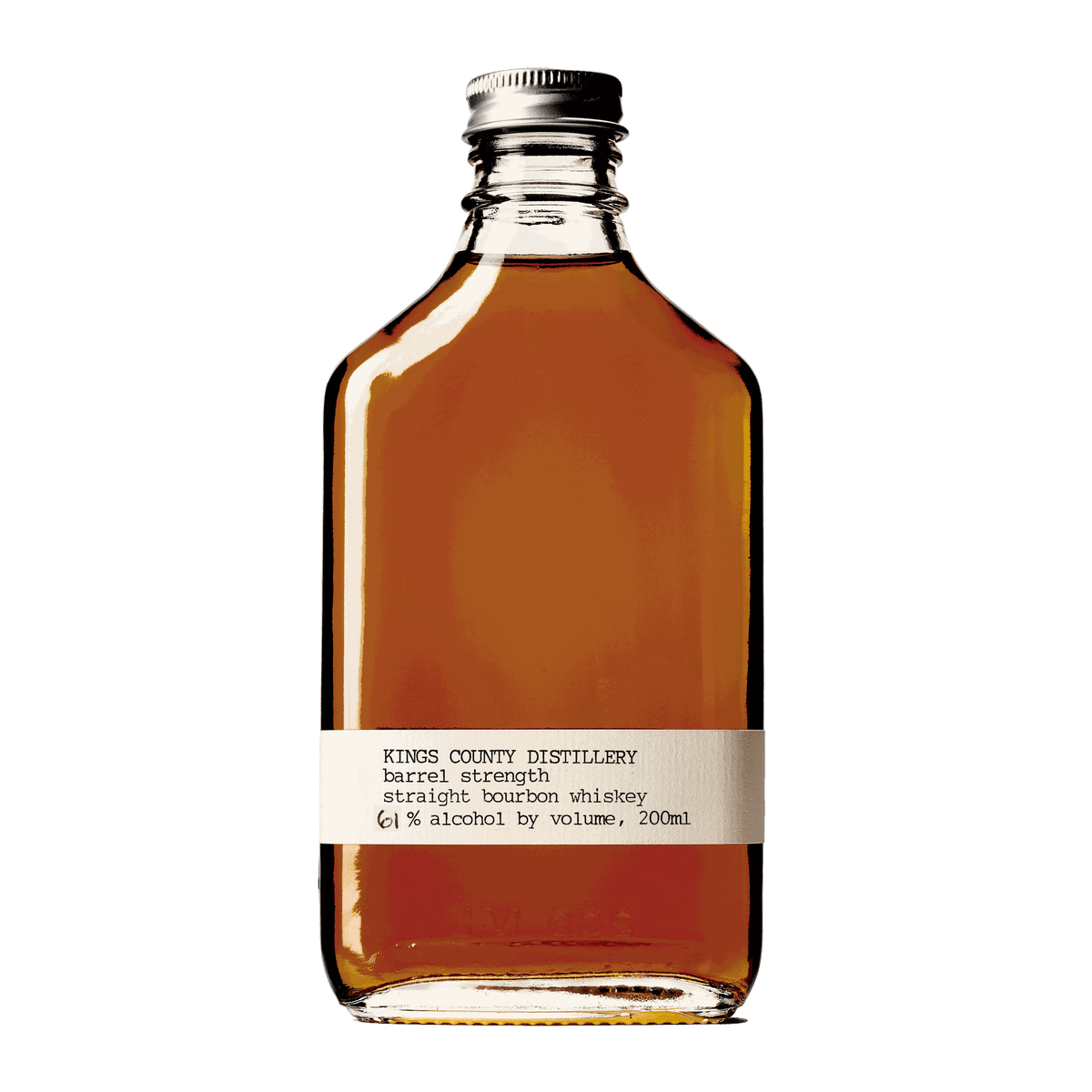 Kings County Barrel Strength Bourbon 64% 200ml 2021 - DiVino.com.au