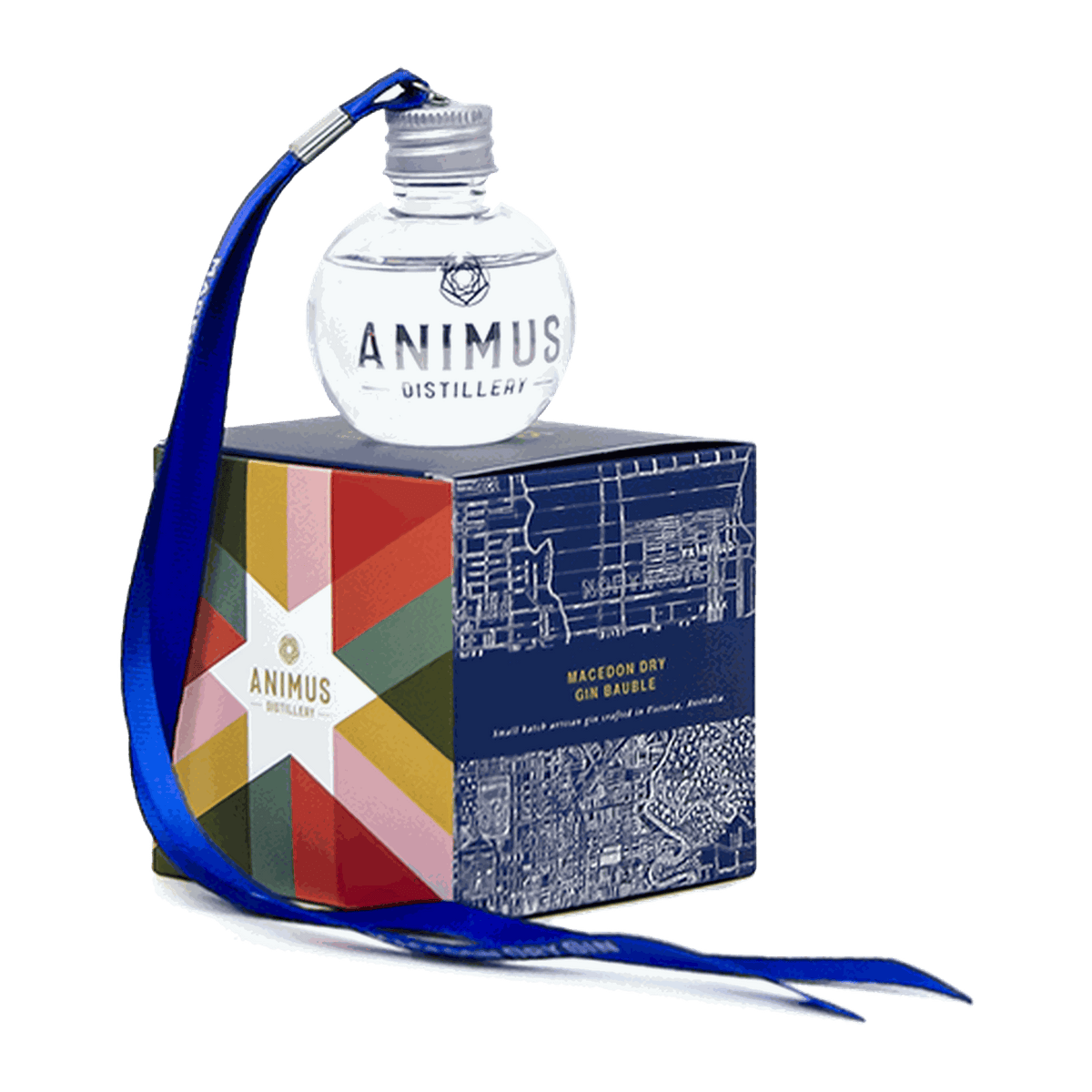 Animus Distillery Bauble Macedon Dry Gin 50ml - DiVino.com.au