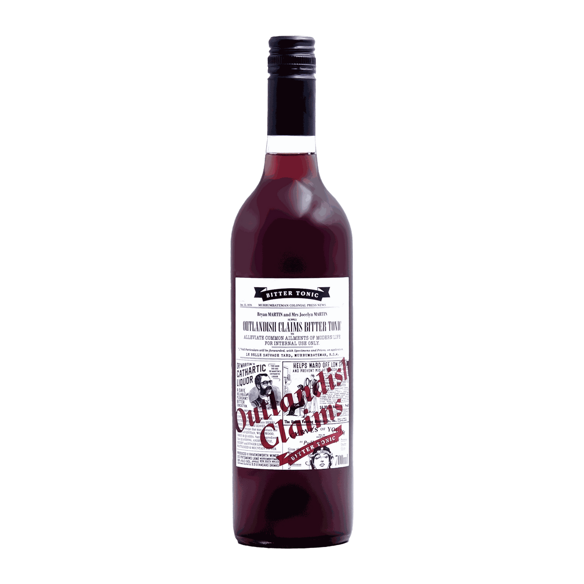 Outlandish Claims Bitter Tonic Red - DiVino.com.au