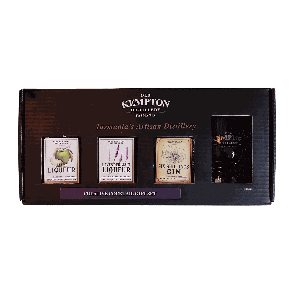 Old Kempton Creative Cocktail Gift Set 3x50ml - DiVino.com.au