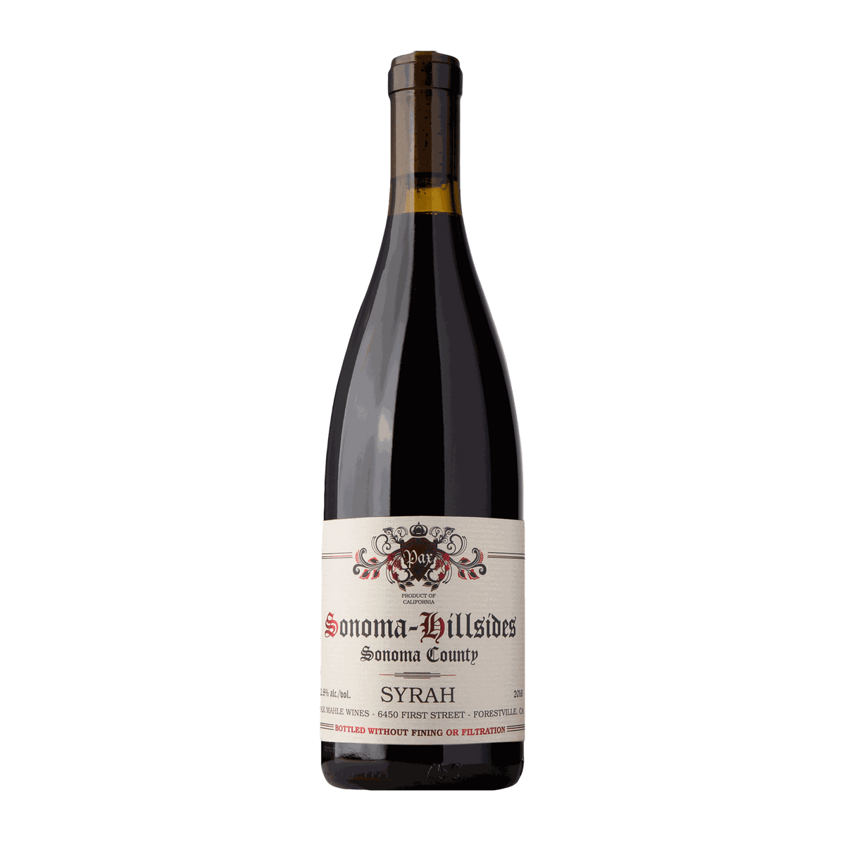Pax Wines Sonoma Hillsides Syrah 2022 - DiVino.com.au
