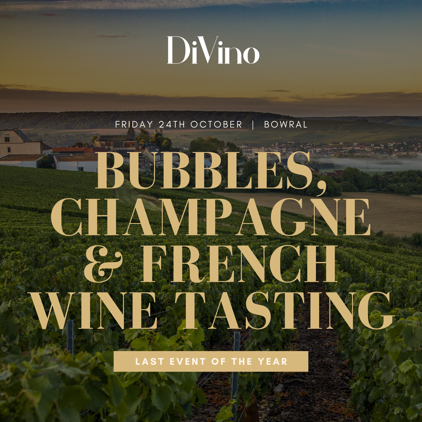 Bubbles, Champagne & French Wine Tasting @ Bowral
