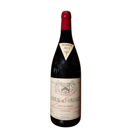 Chateau De Fonsalette Côtes du Rhône Rouge 2012 - DiVino.com.au