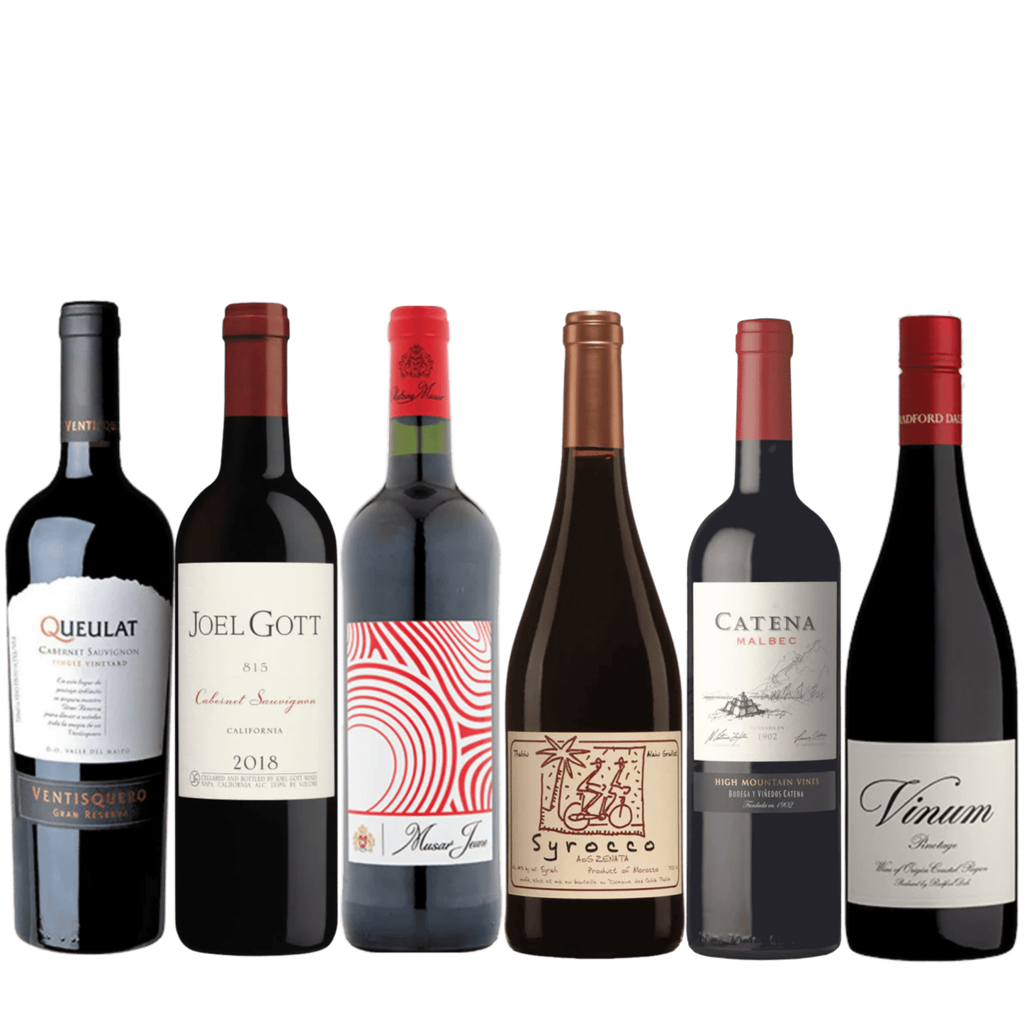Del Mundo - Reds - 6-Pack