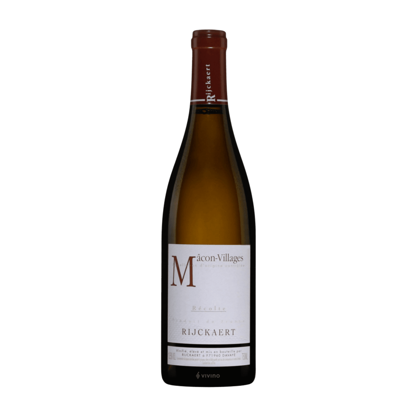 Domaine Rijckaert Macon Villages VV 2022 - DiVino.com.au
