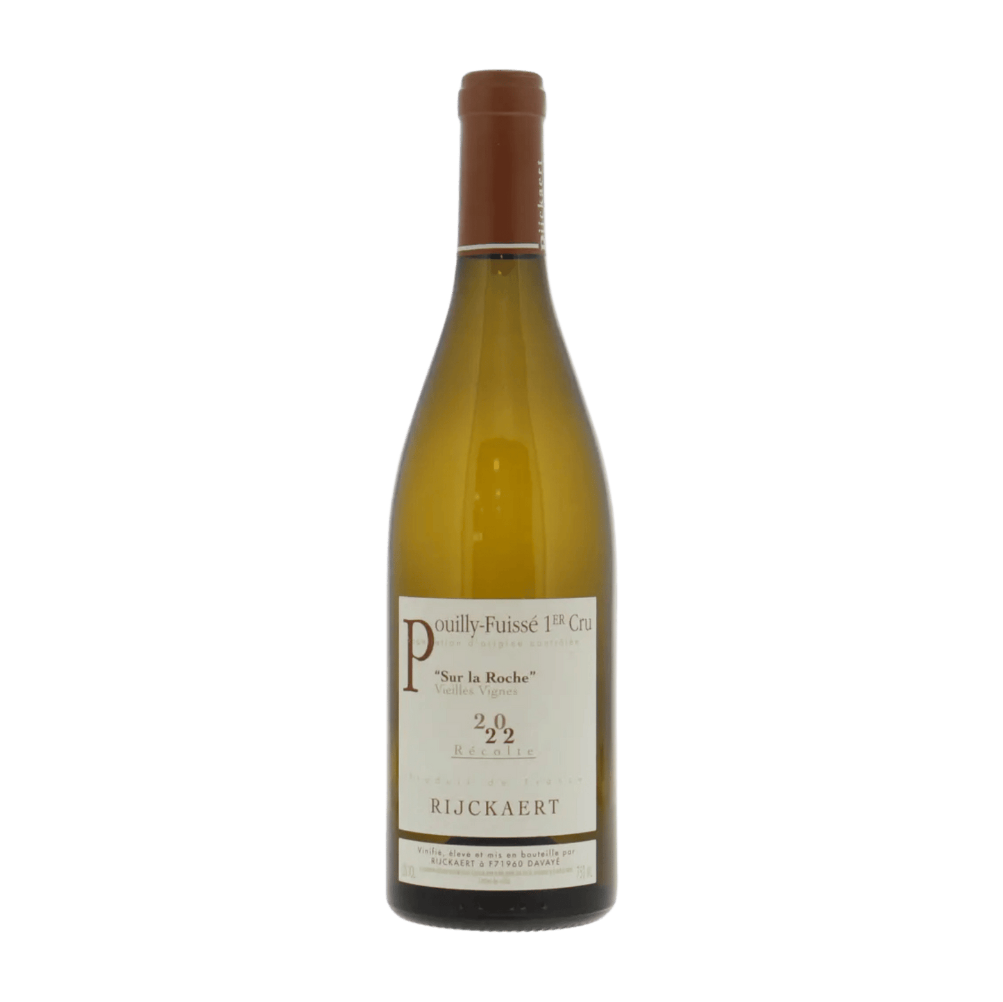Domaine Rijckaert Pouilly Fuisse 1er Cru 'Sur La Roche' 2022 - DiVino.com.au