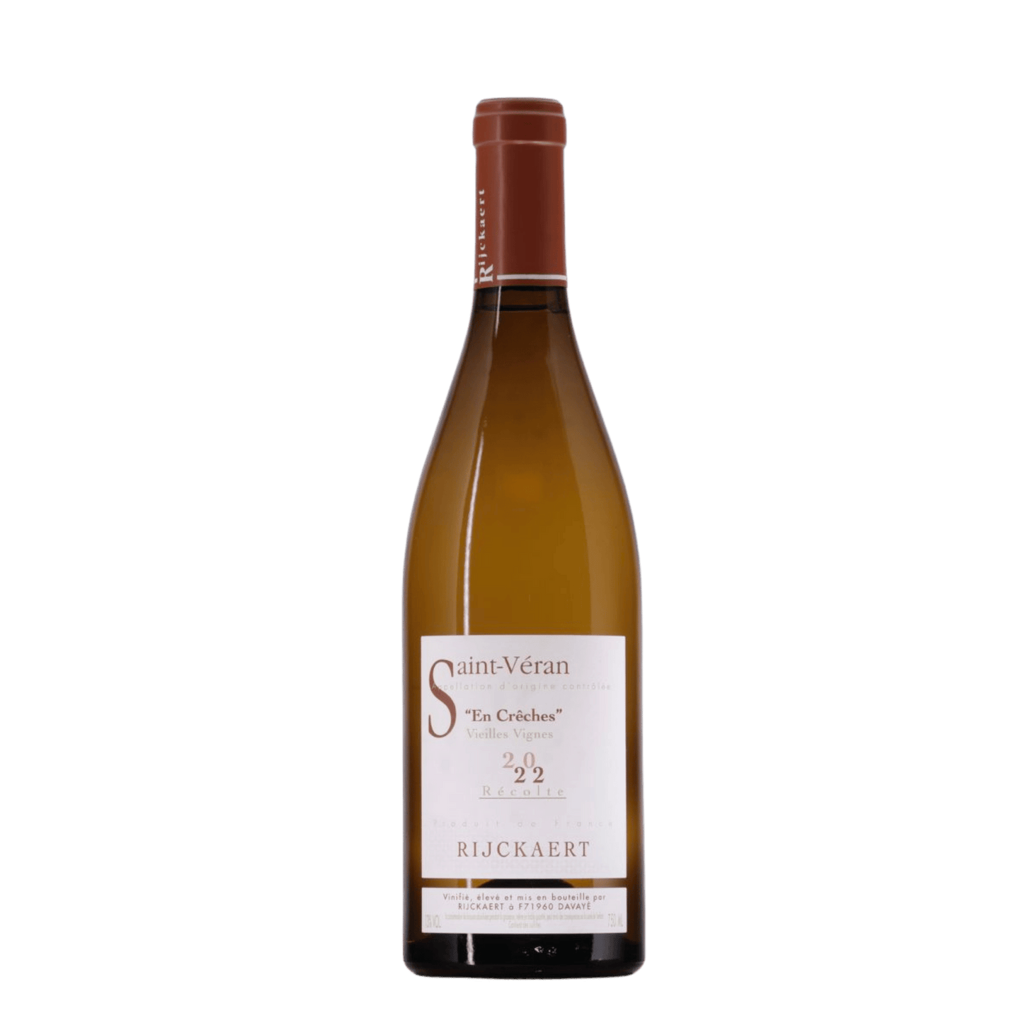 Domaine Rijckaert Saint Veran 'En Creches' VV 2022 - DiVino.com.au