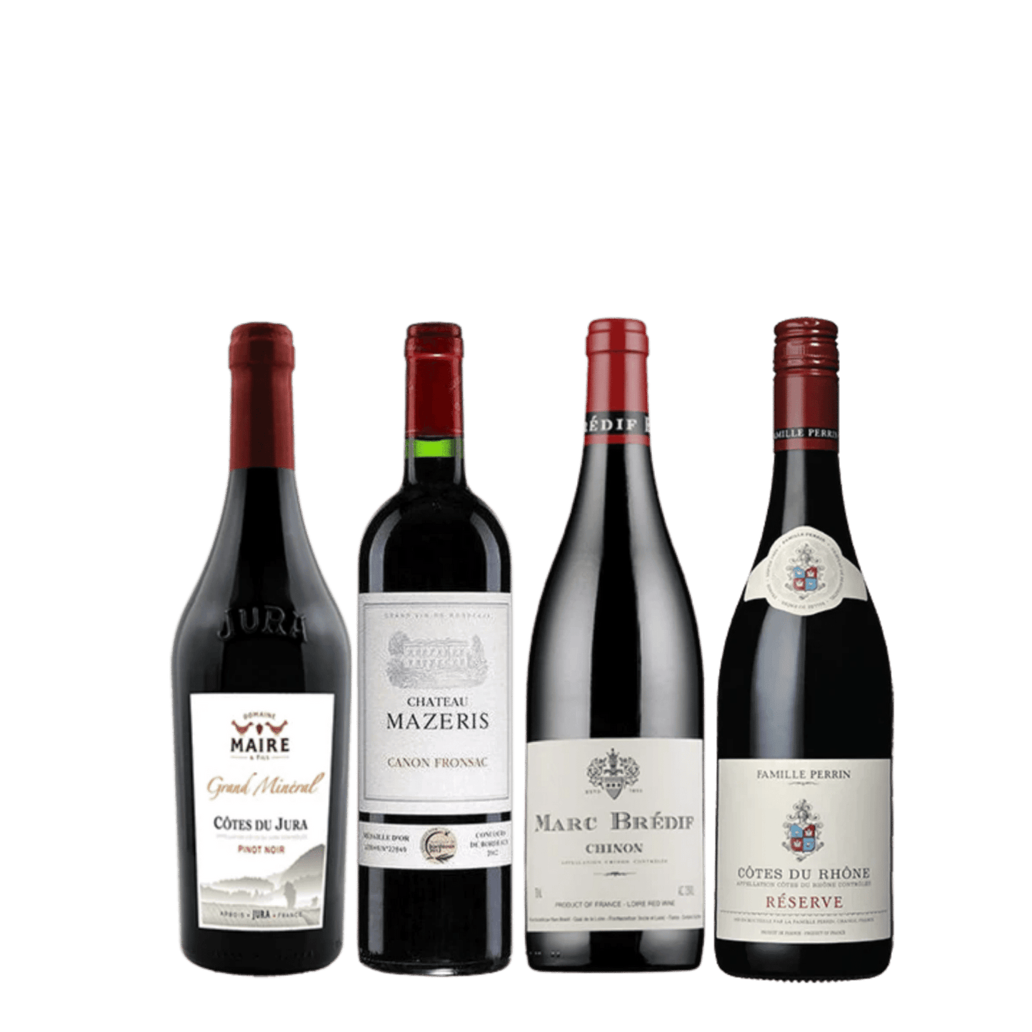 Soirée Française - Rouges - 4-Pack