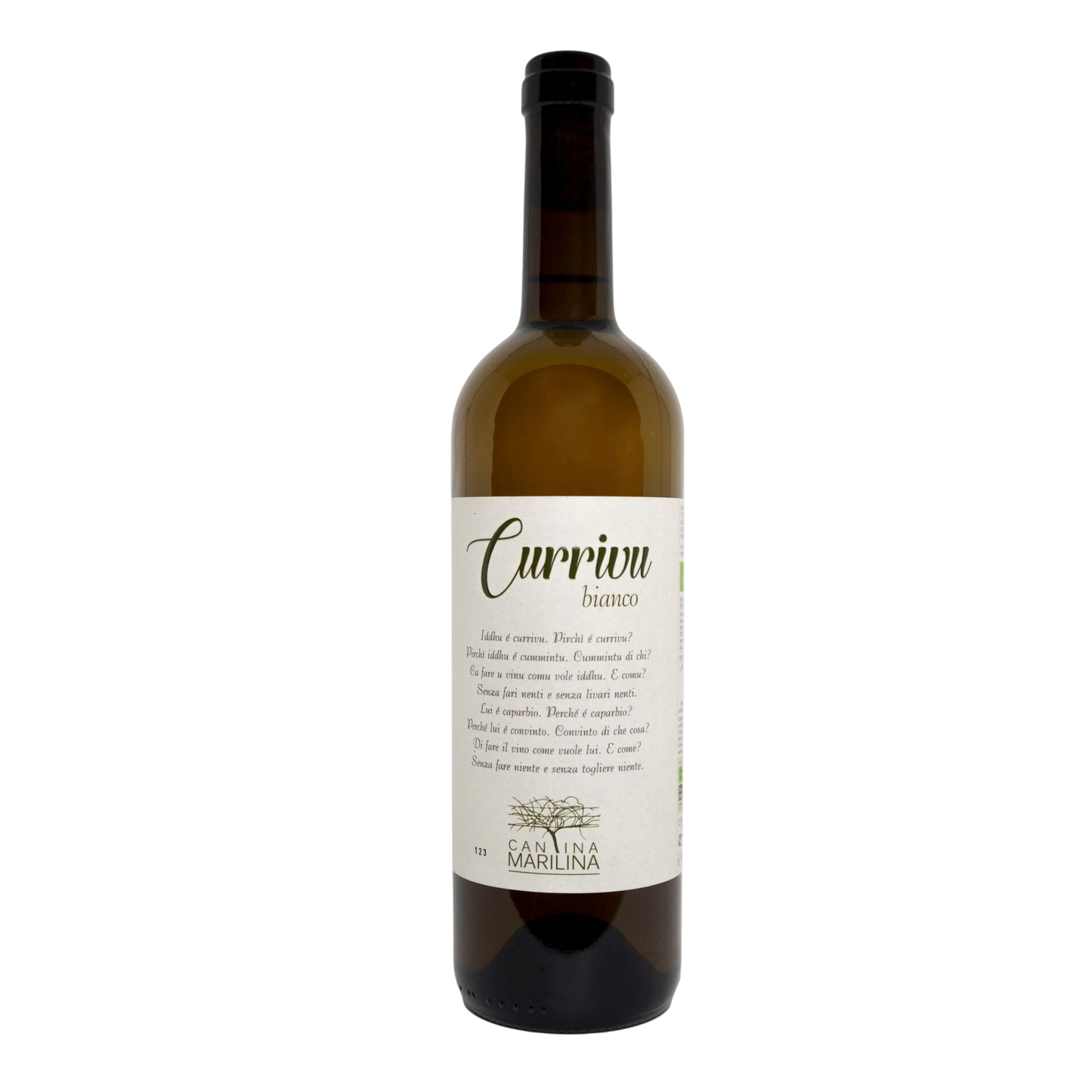 Cantina Marilina "Currivu" Bianco Terre Siciliane Bianco IGP 2021 - DiVino.com.au