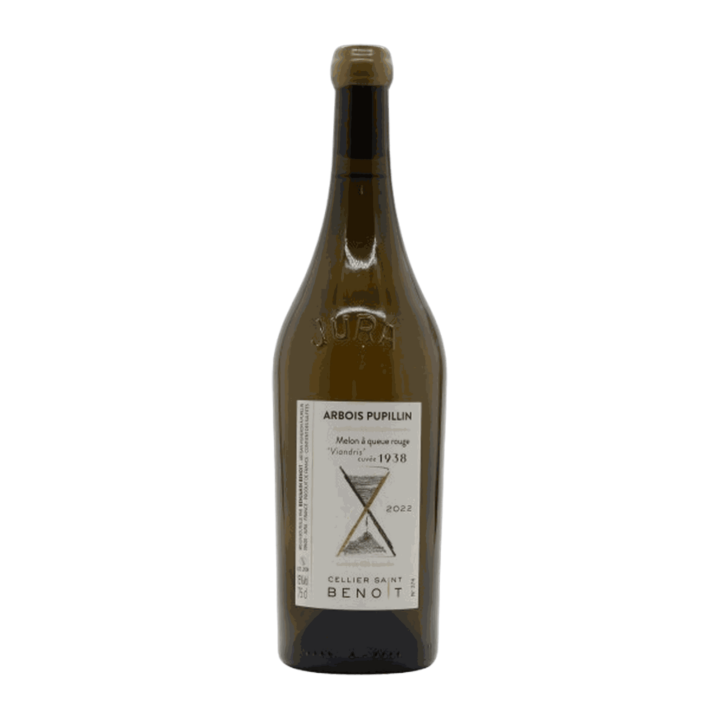 Cellier Saint Benoit Arbois Pupillin Viandris Cuvée 1938 Melon à Queue Rouge Chardonnay - DiVino.com.au