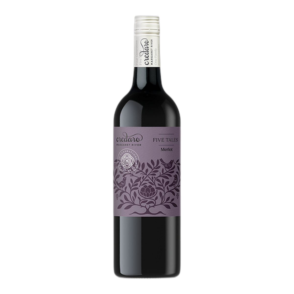Credaro Five Tales Merlot New Label - DiVino.com.au