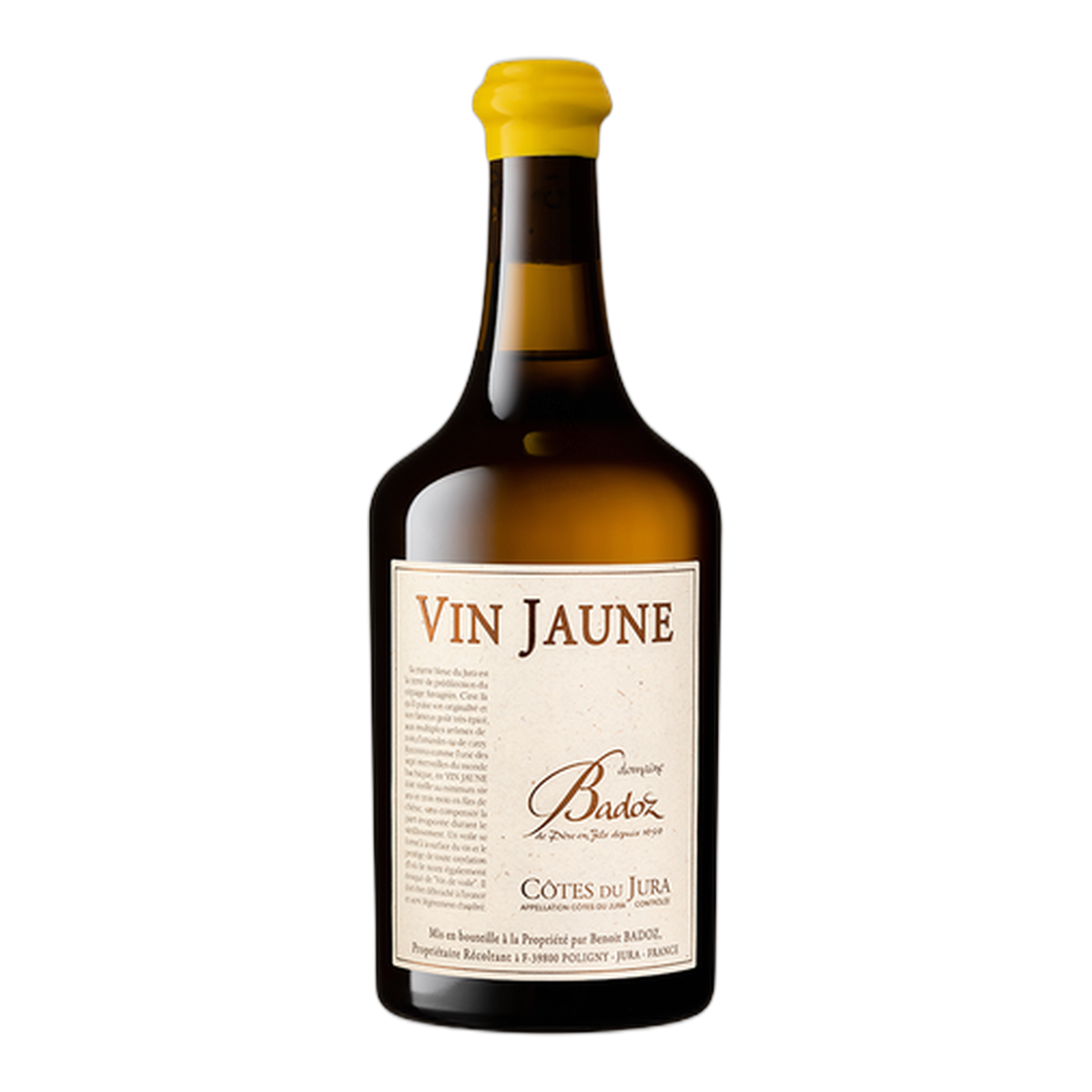 Domaine Benoit Badoz Vin Jaune Côtes du Jura 620ml - DiVino.com.au