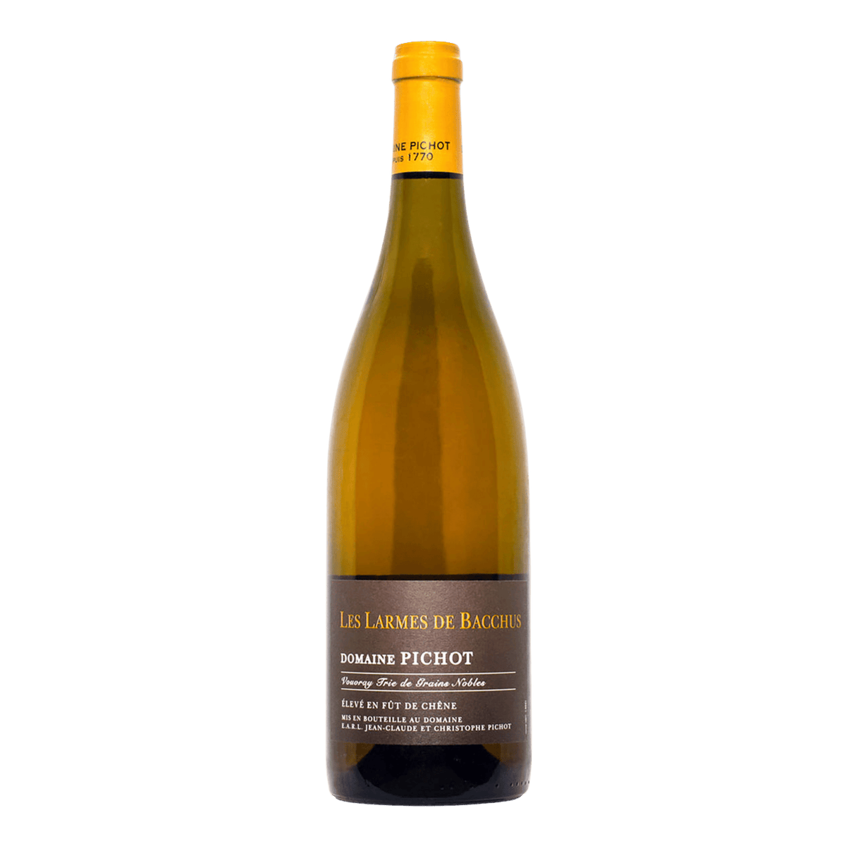 Domaine Pichot Vouvray trie de grains nobles Les Larmes de Bacchus - DiVino.com.au