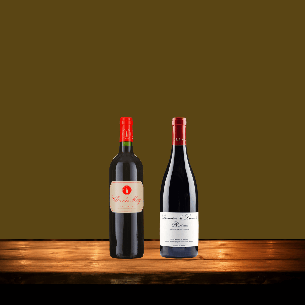 French Reds Duo - 2 Bottle French Red Wine Gift Pack - DiVino.com.au