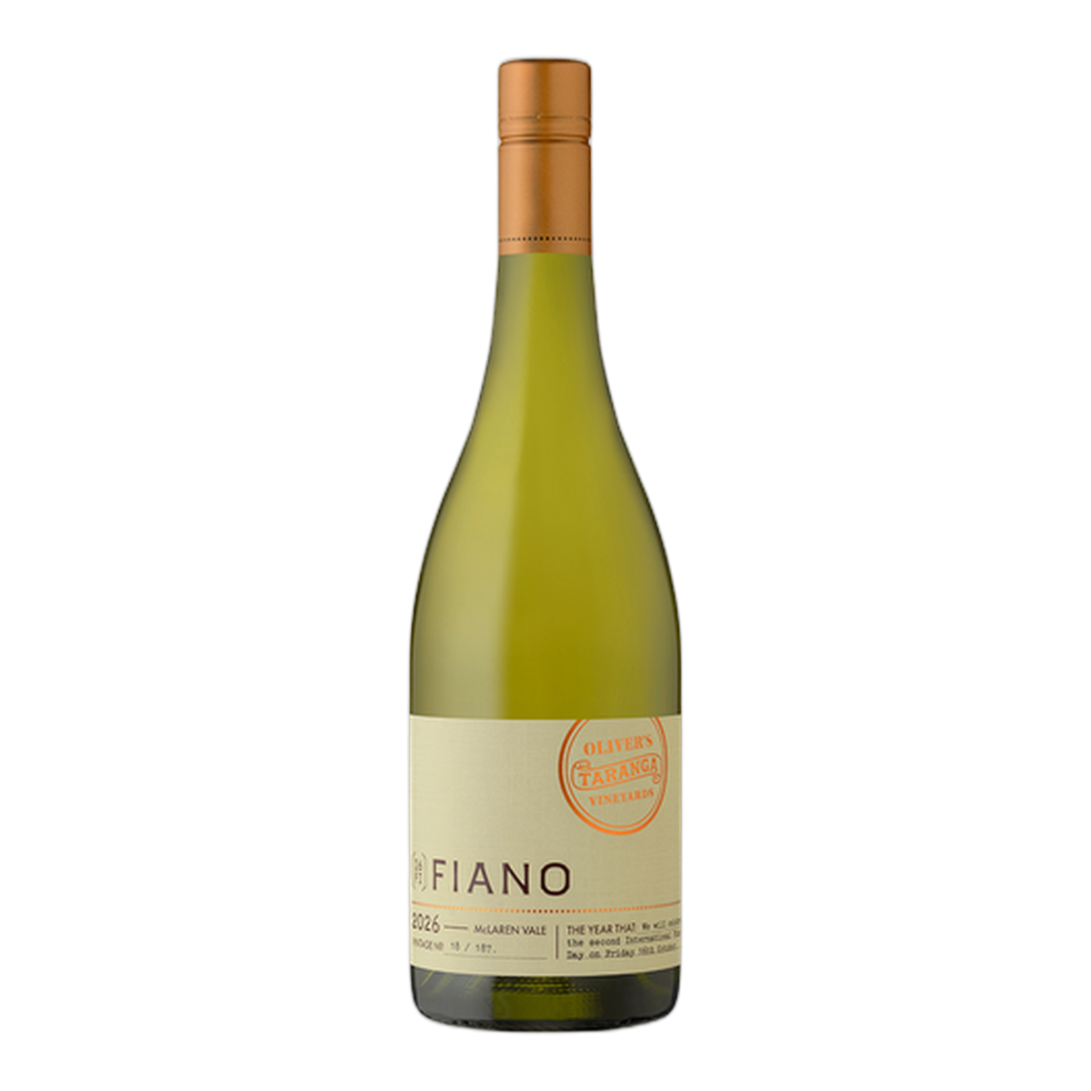 Oliver's Taranga Small Batch Fiano - DiVino.com.au