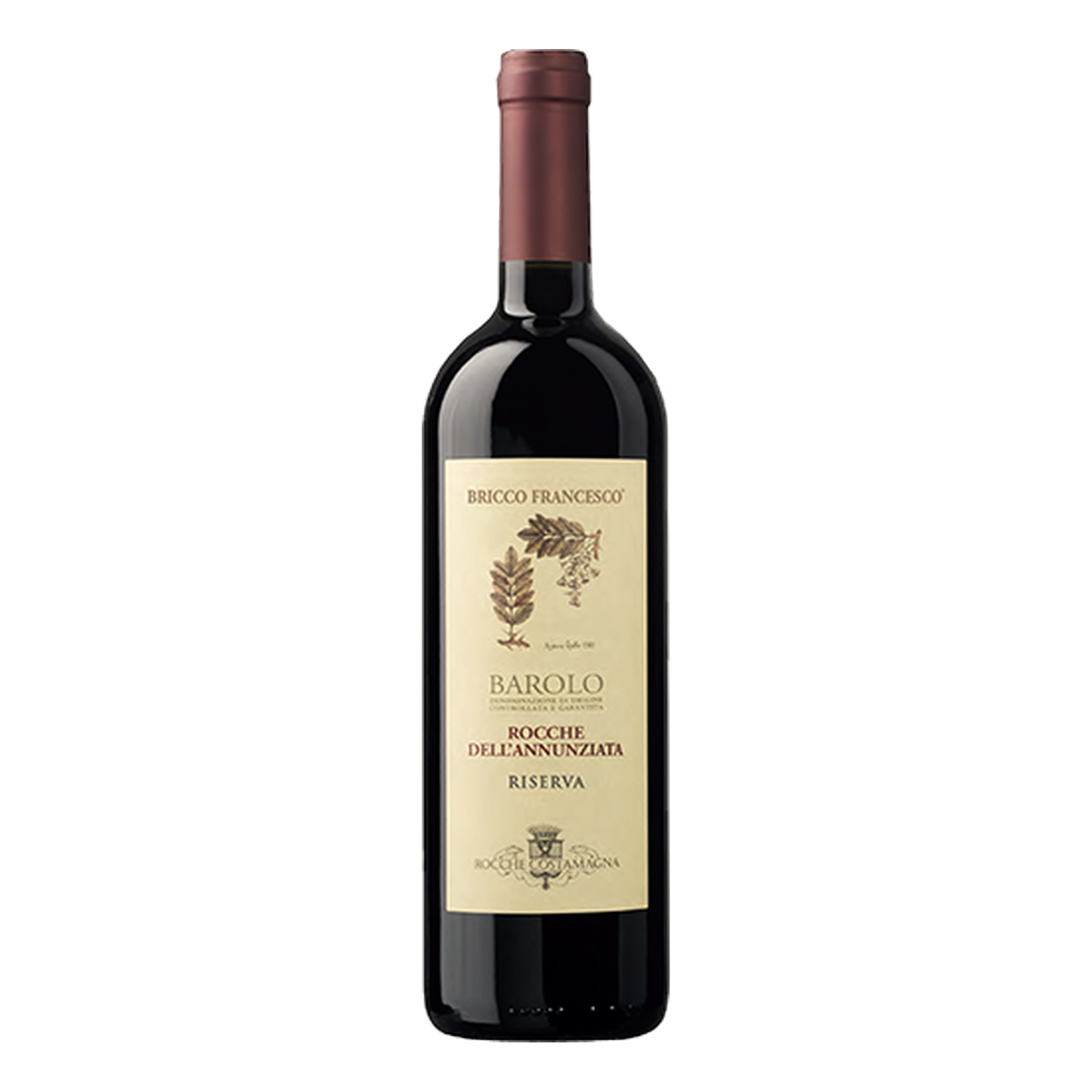 Rocche Costamagna Barolo DOCG Roche dell'Annunziata Riserva Bricco Francesco - DiVino.com.au