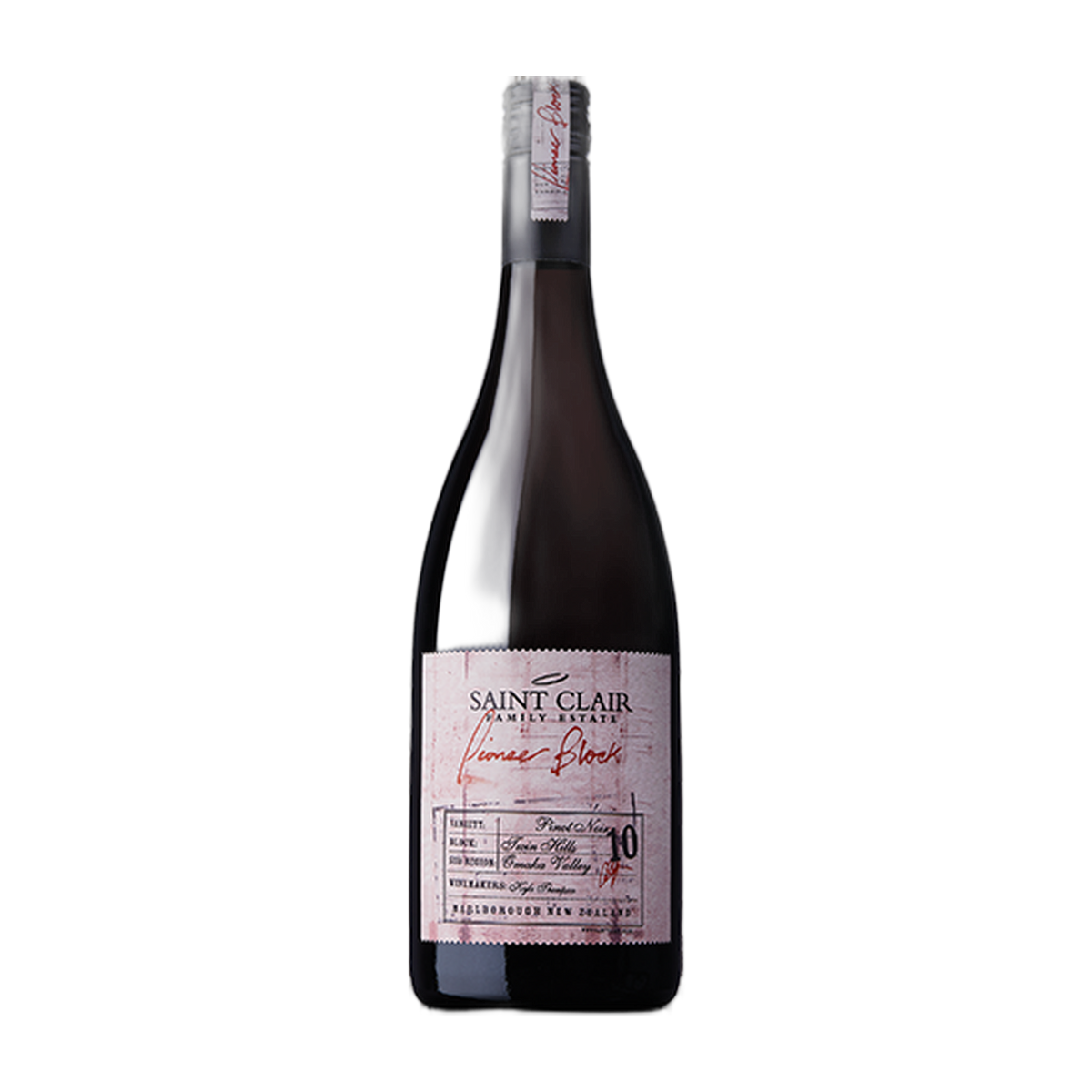 Saint Clair Pioneer Block 10 Twin Hills Pinot Noir - DiVino.com.au