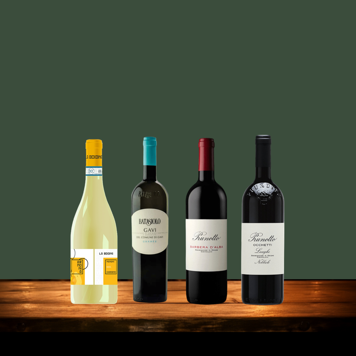 Taste of Piedmont - 4 Bottle Italian Wine Gift Pack - DiVino.com.au