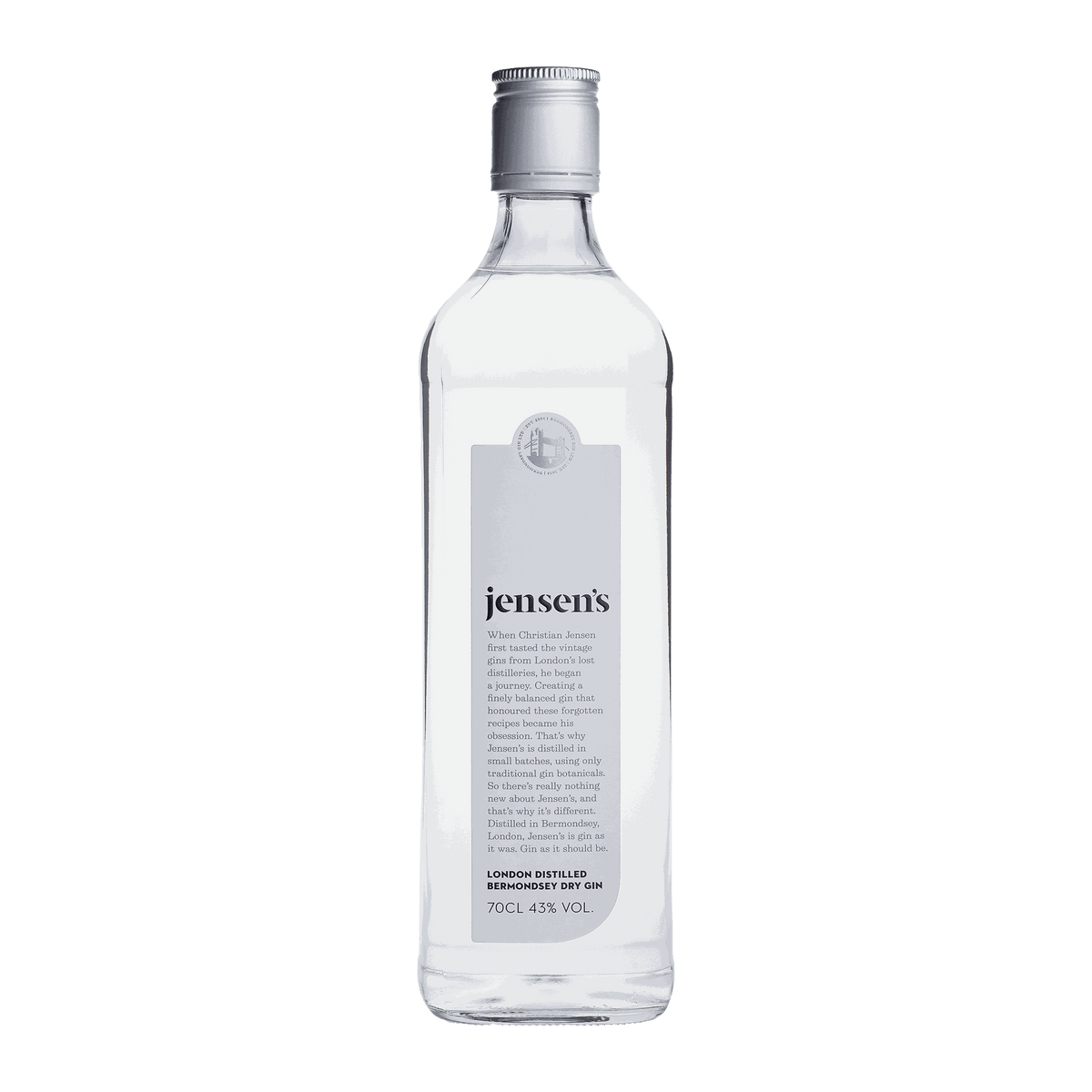 Jensen's Bermondsey Dry Gin - DiVino.com.au