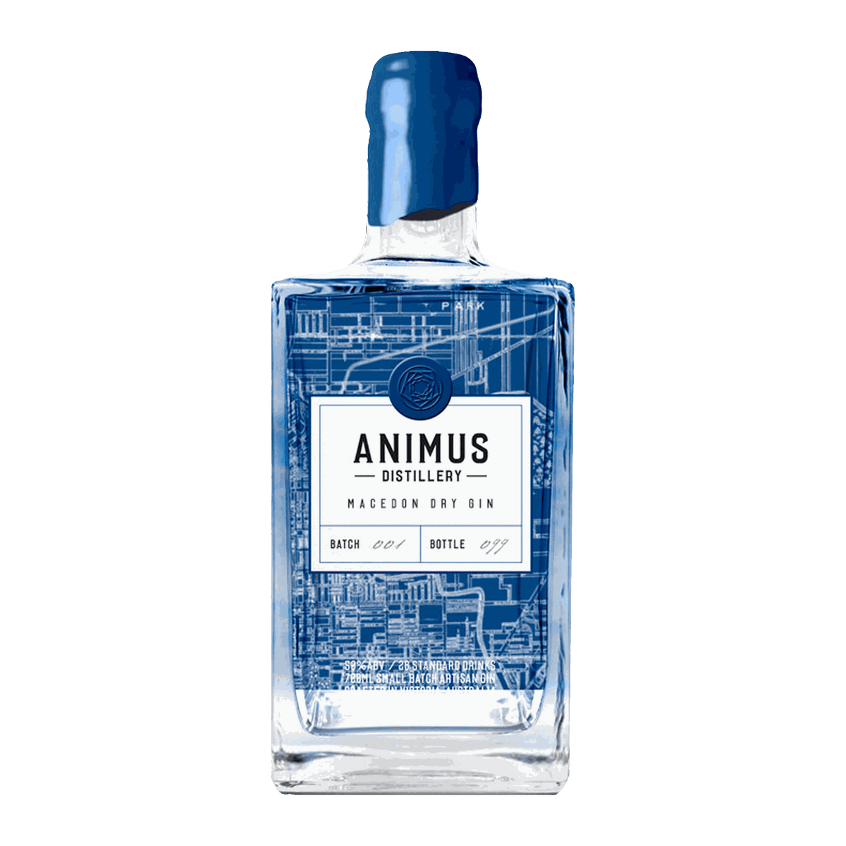 Animus Distillery Macedon Dry Gin - DiVino.com.au
