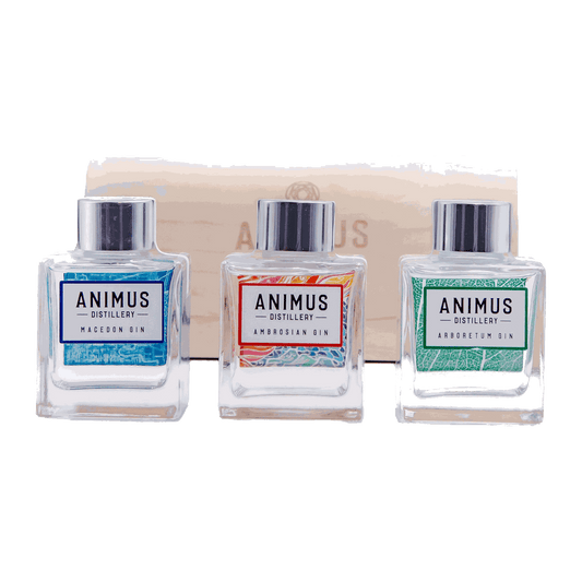 Animus Distillery Sample Pack 1 x Macedon 100ml, 1 x Ambrosian 100ml, 1 x Arboretum 100ml - DiVino.com.au