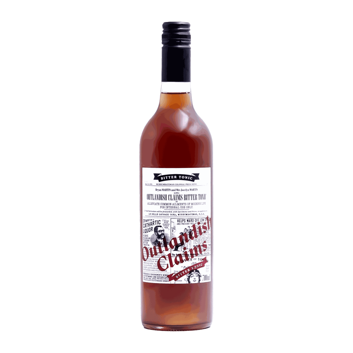 Outlandish Claims Bitter Tonic Rosé - DiVino.com.au