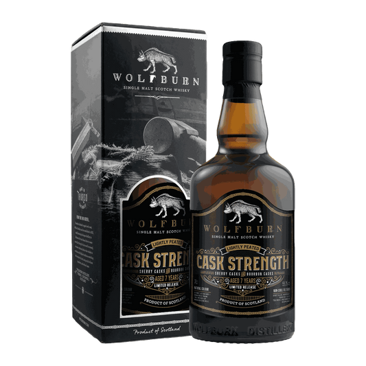 Wolfburn Cask Strength Aged Seven Years Single Malt Scotch Whisky - DiVino.com.au