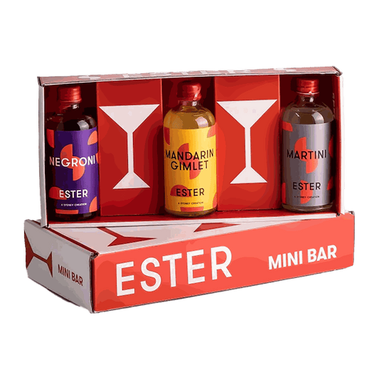 Ester Cocktail Pack Negroni, Martini, Gimlet 3x100ml - DiVino.com.au