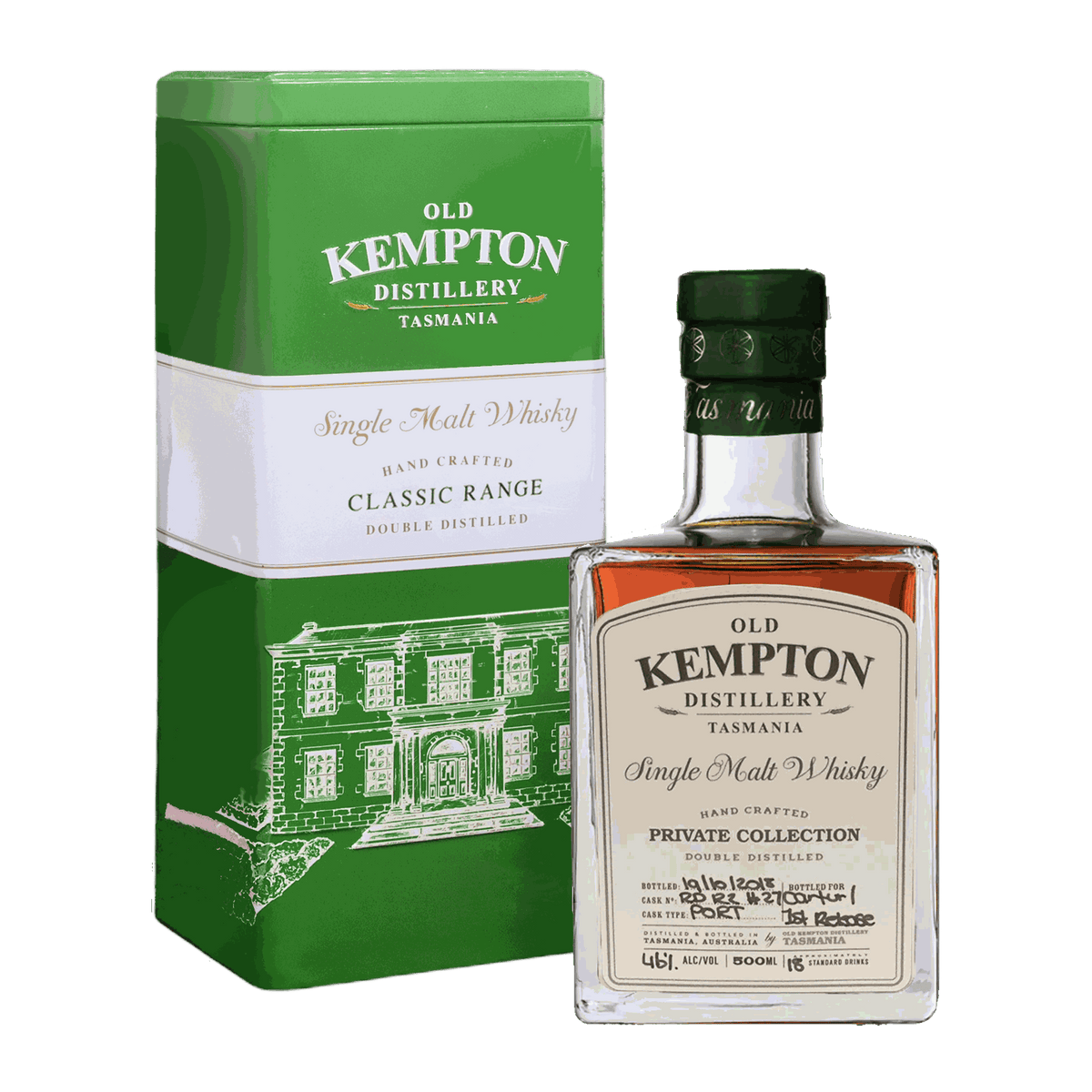 Old Kempton Ex-Port Cask Single Malt Whisky 500ml - DiVino.com.au