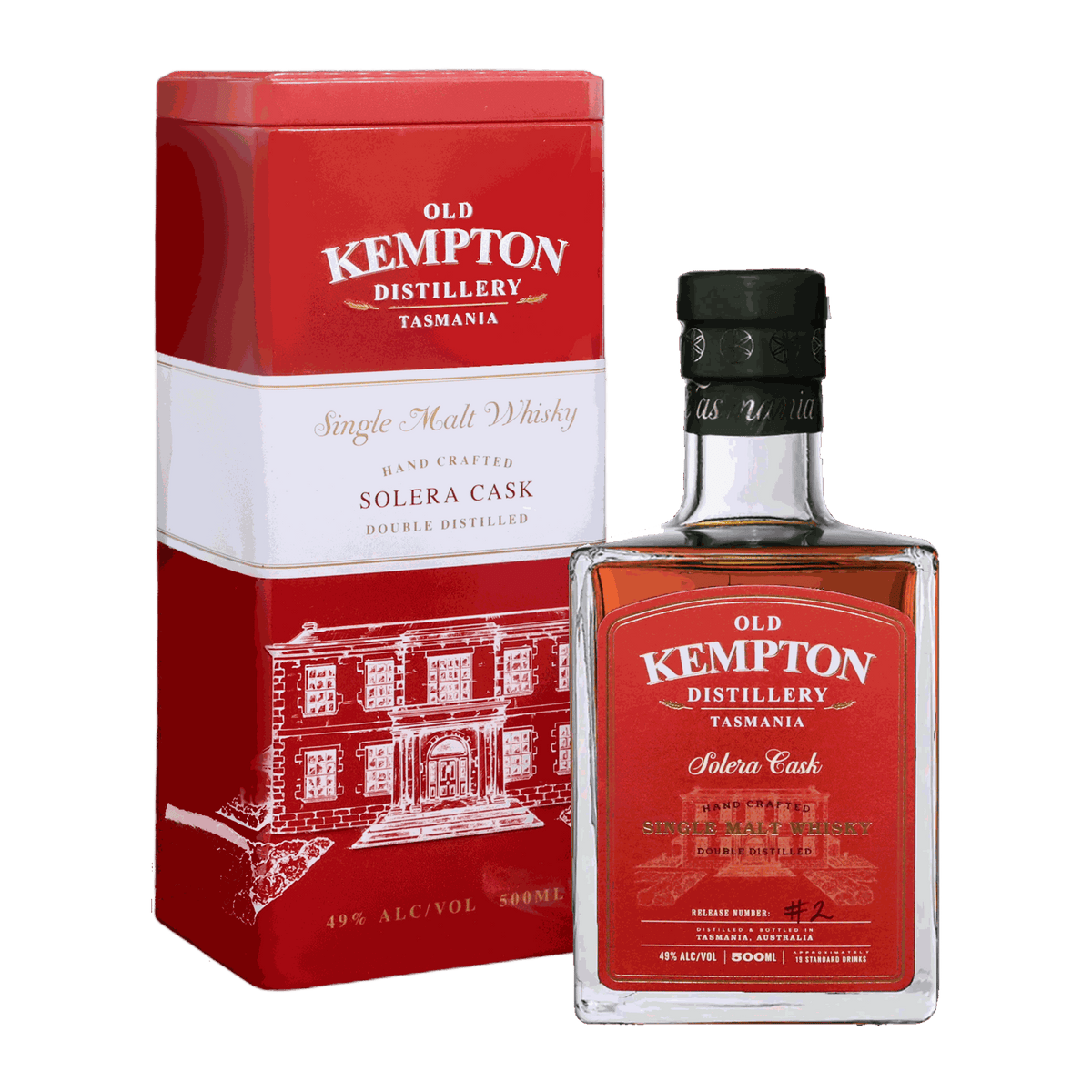 Old Kempton Solera Cask Single Malt Whisky 500ml - DiVino.com.au