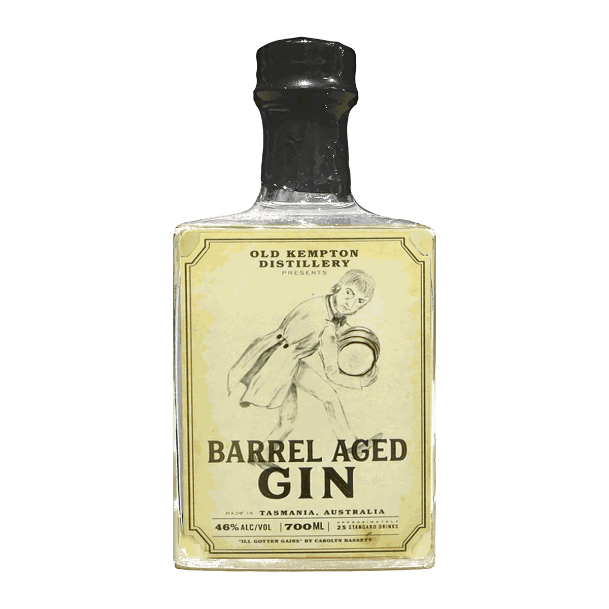 Old Kempton Barrel Aged Gin 50ml - DiVino.com.au