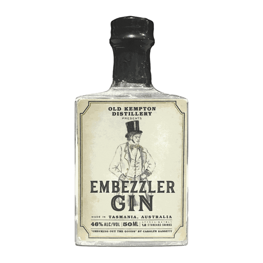Old Kempton Embezzler Gin 50ml - DiVino.com.au