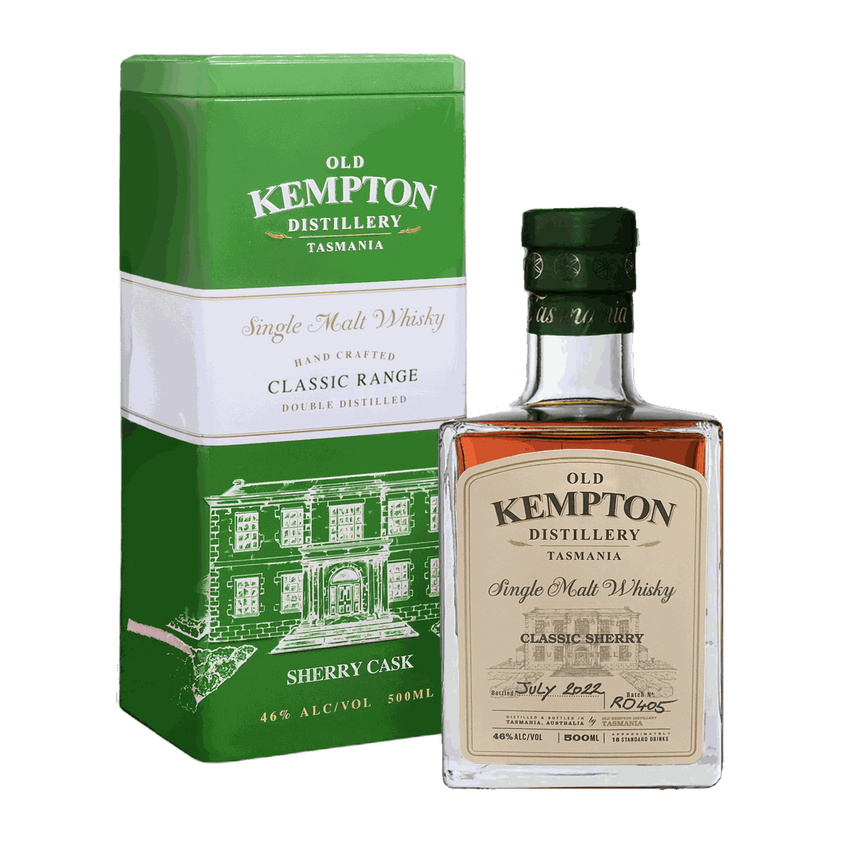 Old Kempton Sherry Classic Single Malt Whisky 500ml - DiVino.com.au