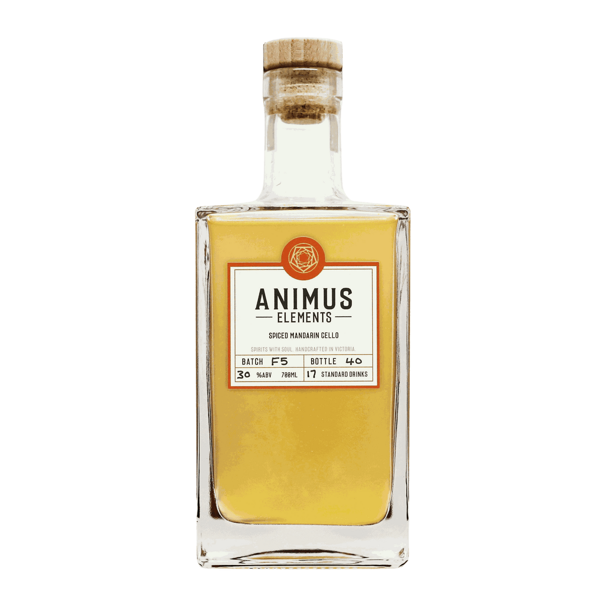 Animus Distillery Elements Spiced Mandarin-Cello - DiVino.com.au