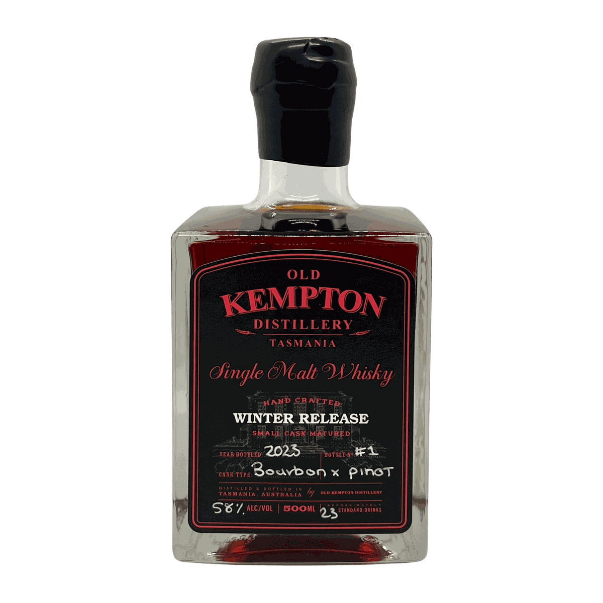 Old Kempton Winter Release Single Malt Whisky 500ml 2023 - DiVino.com.au