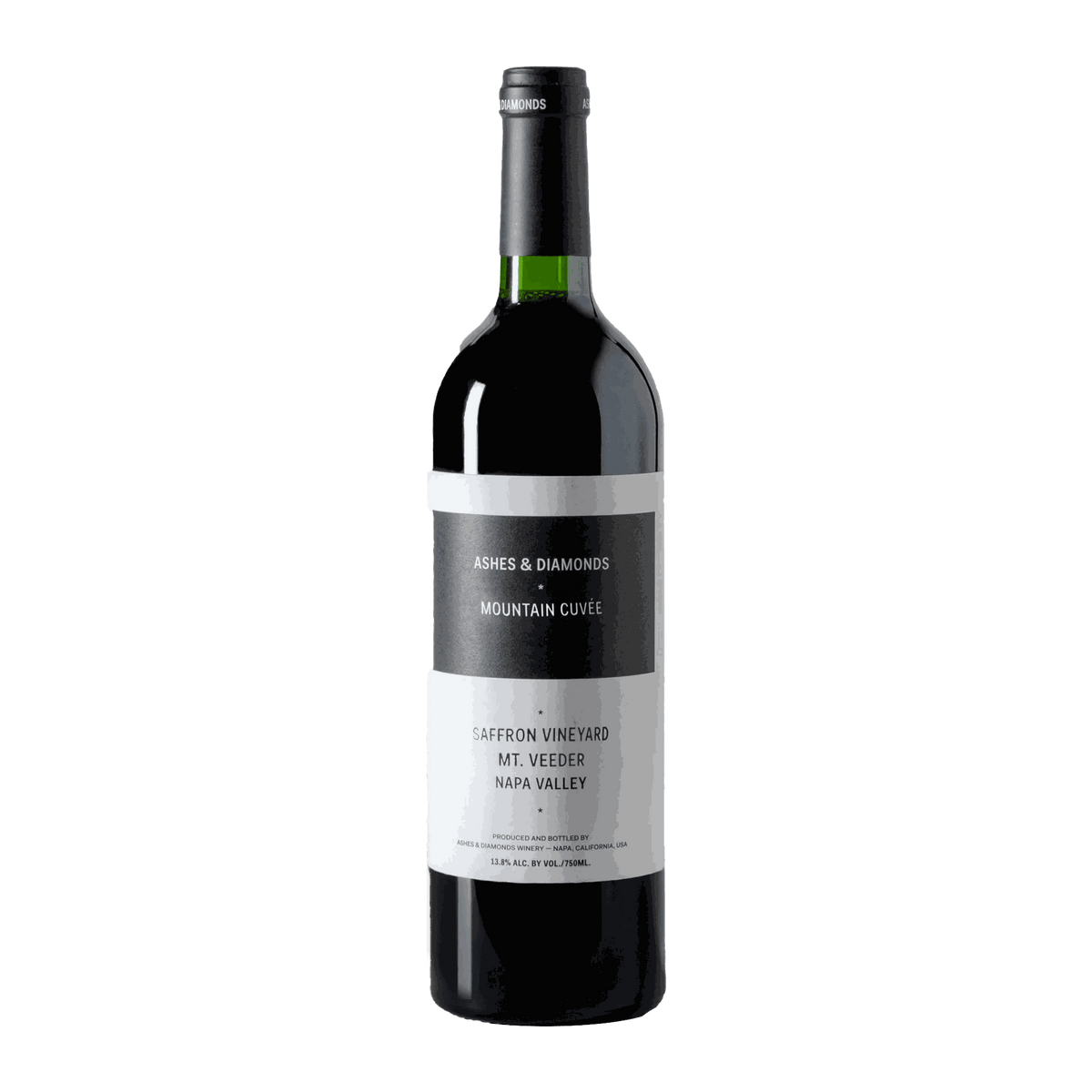 Ashes & Diamonds Napa Valley Saffron Vineyard Mountain Cuvée No.4 2019 - DiVino.com.au