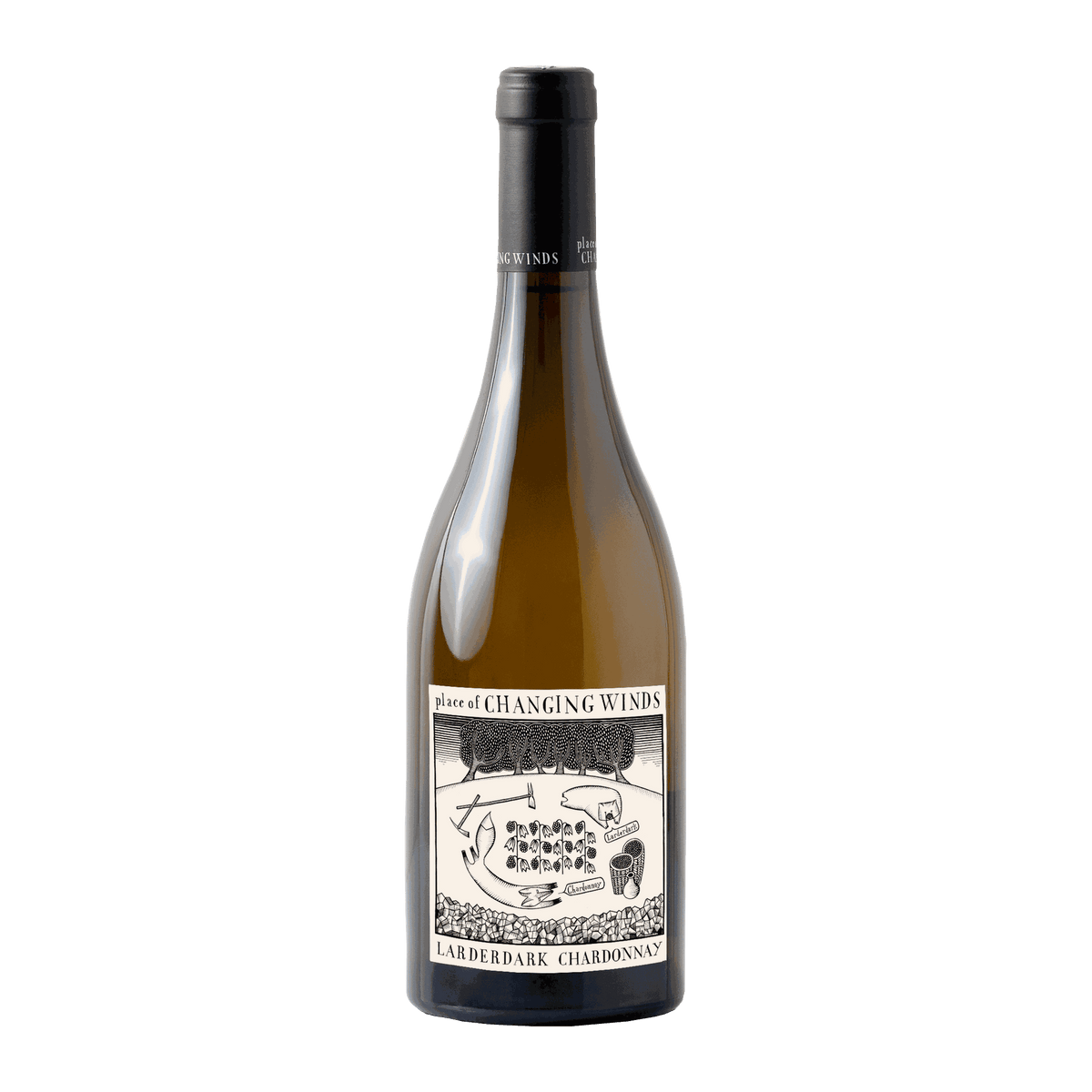 Place of Changing Winds Larderdark Chardonnay 2023 - DiVino.com.au