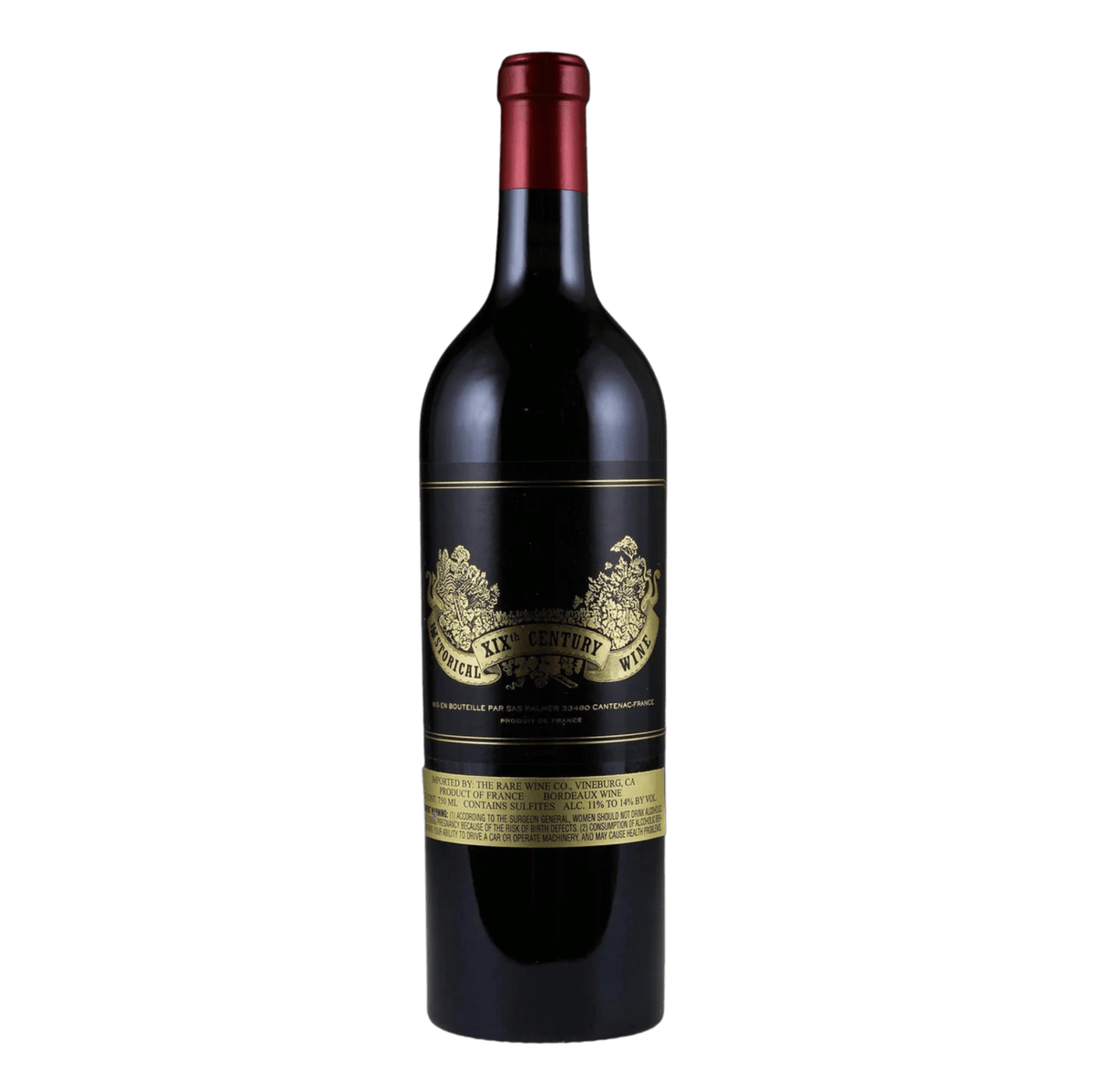 Château Palmer Historical XIXth Century Wine No. 23 - DiVino.com.au