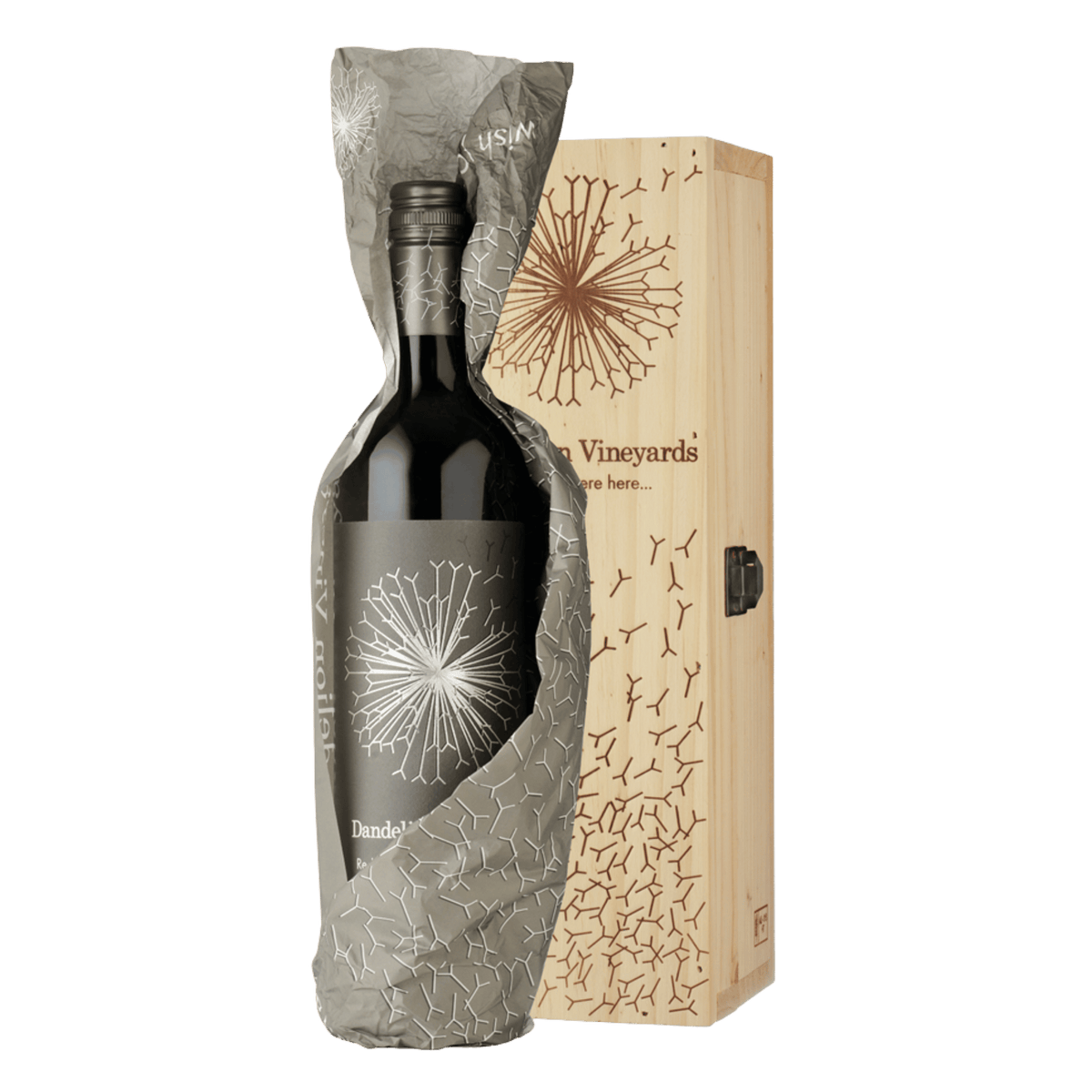 Dandelion Vineyards Red Queen of the Eden Valley Shiraz Gift Box - DiVino.com.au