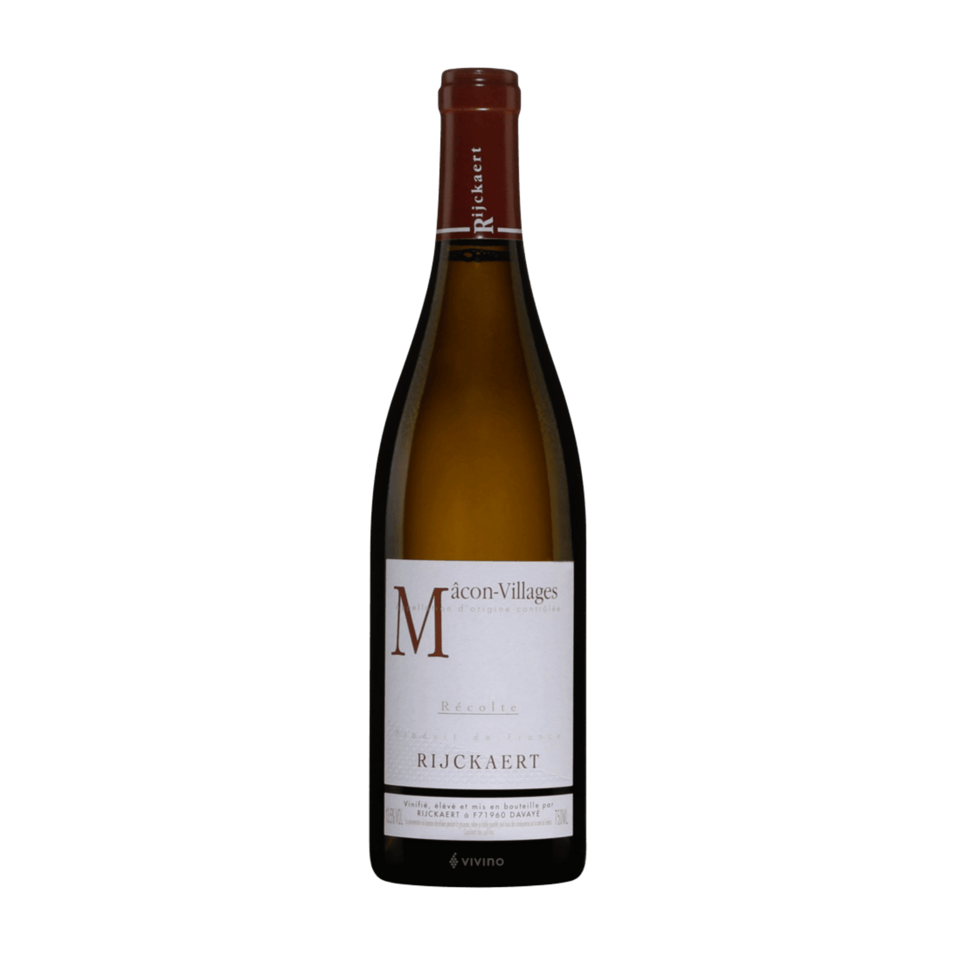 Domaine Rijckaert Macon Villages VV 2022 - DiVino.com.au