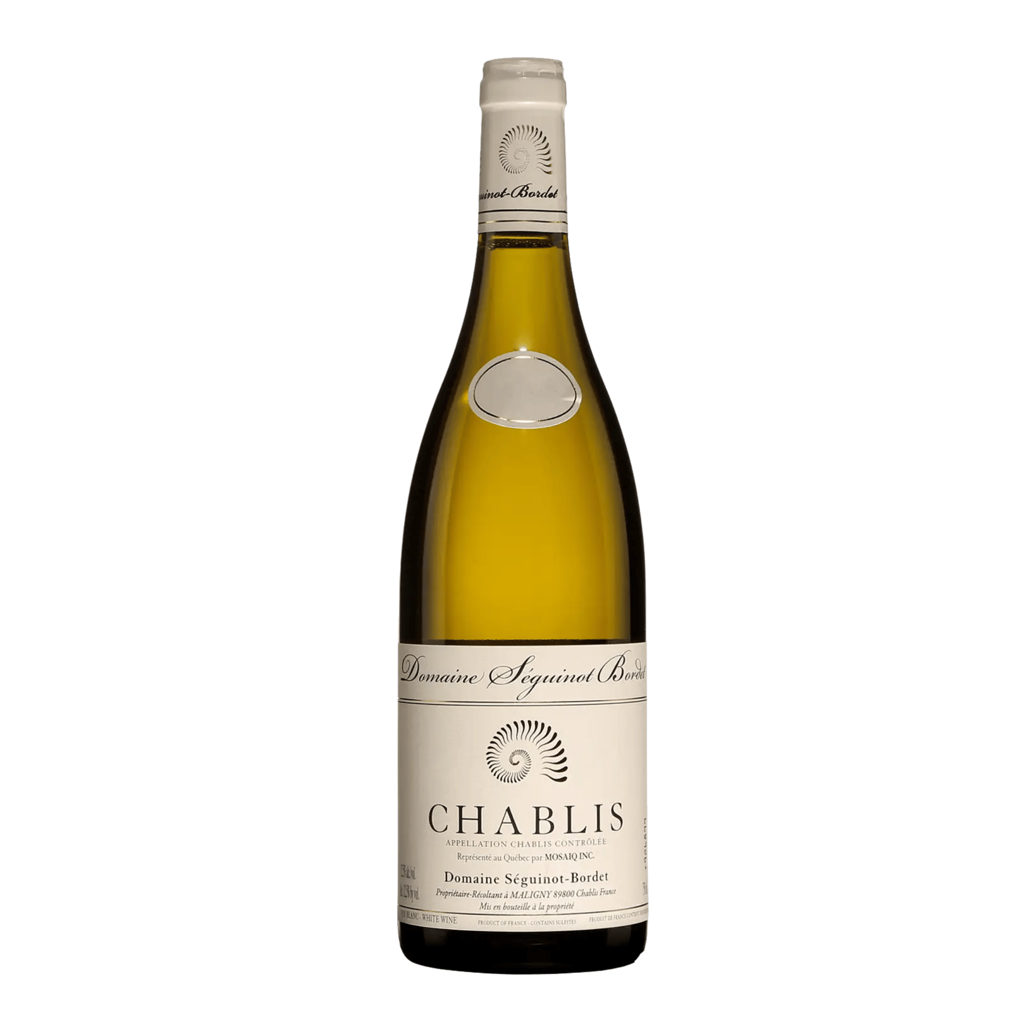 Domaine Séguinot Bordet Chablis 1.5L MAGNUM 2024