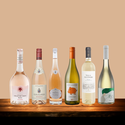 French and Italian - Rosé and White Wine Pack