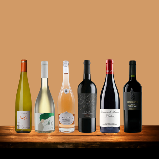 French and Italian - Red, Rosé and White Wine Pack