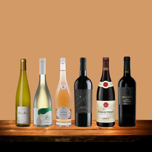 French and Italian - Red, Rosé and White Wine Pack