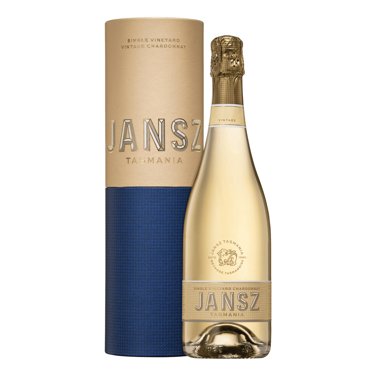 Jansz Tasmania Single Vineyard Vintage Chardonnay Gift Box - DiVino.com.au