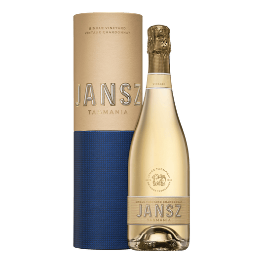 Jansz Tasmania Single Vineyard Vintage Chardonnay Gift Box - DiVino.com.au