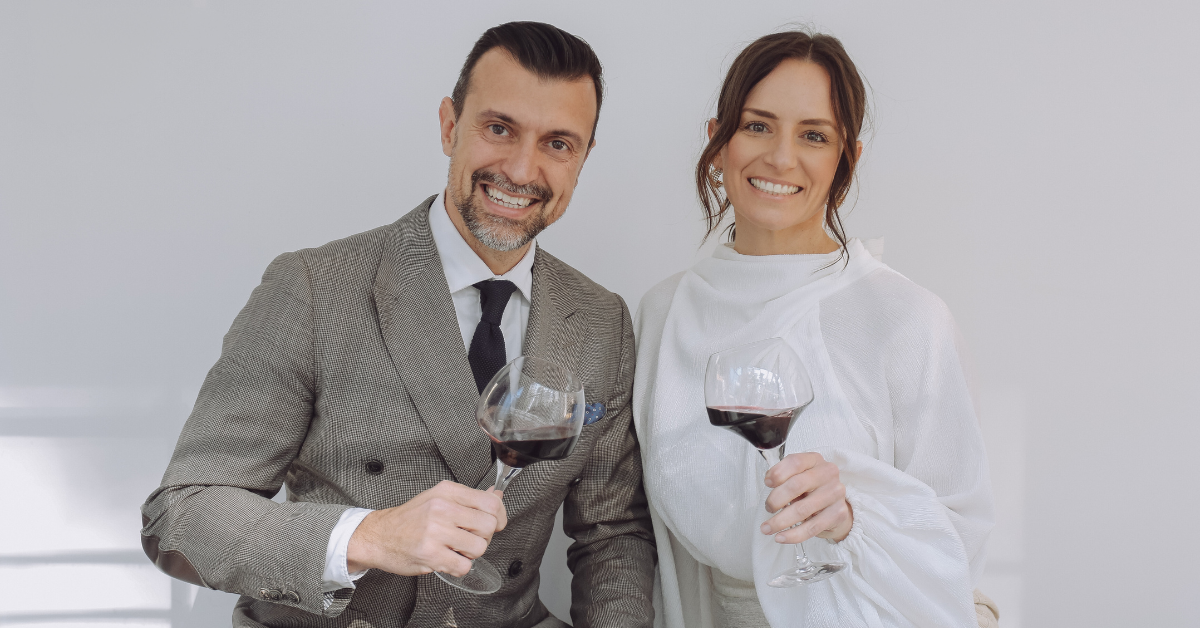Gerardo Di Iorio and Joanne Heggie, co-founders of DiVino