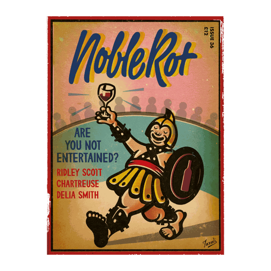 Noble Rot, Director's Cup! - Issue #36 Gladiator Cover - DiVino.com.au