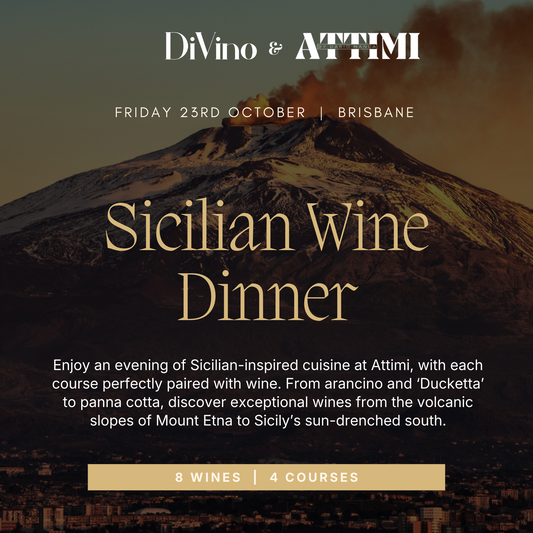 Sicilian Wine Dinner at Attimi by Dario Manca, Brisbane - DiVino.com.au