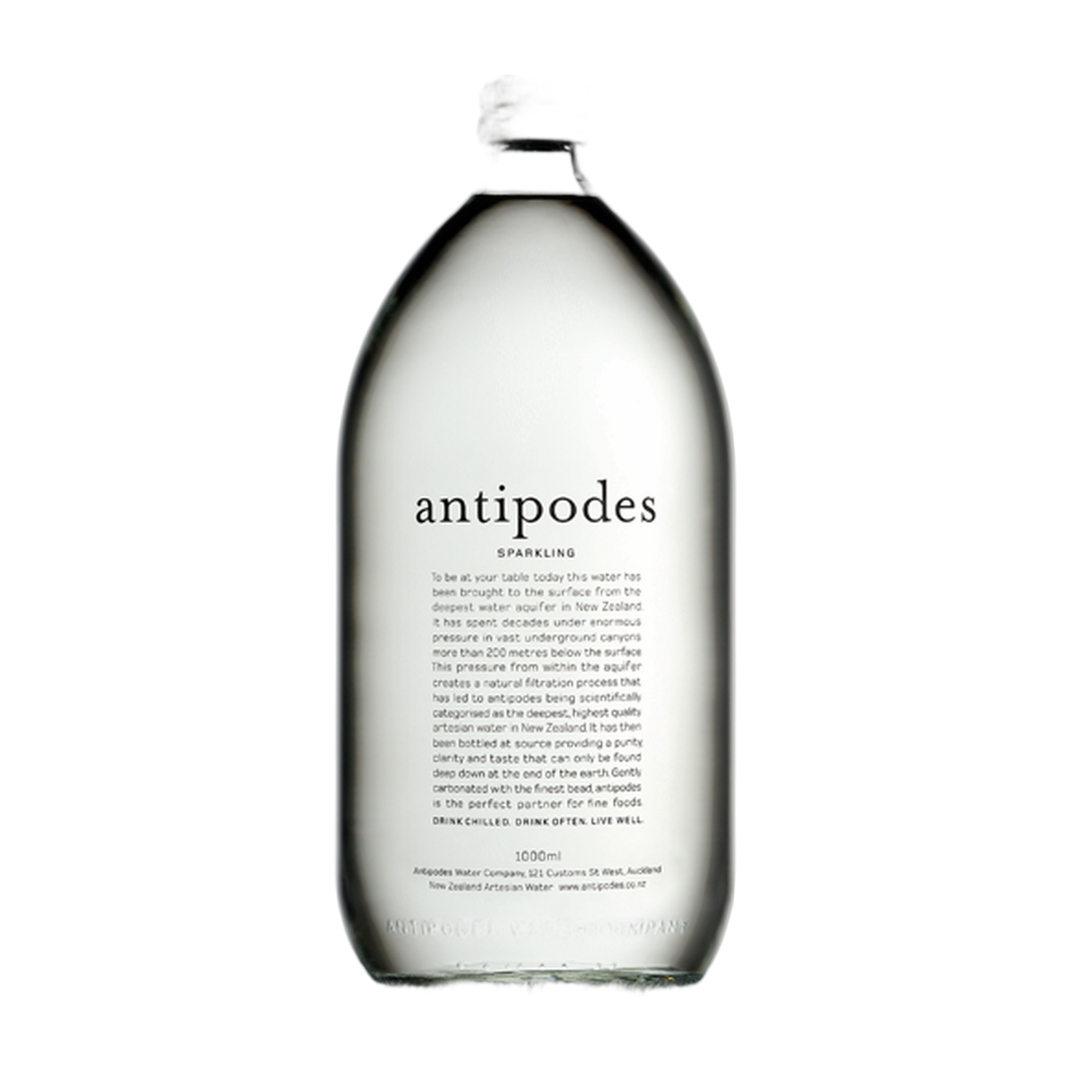 Antipodes Sparkling Water 1L - DiVino.com.au